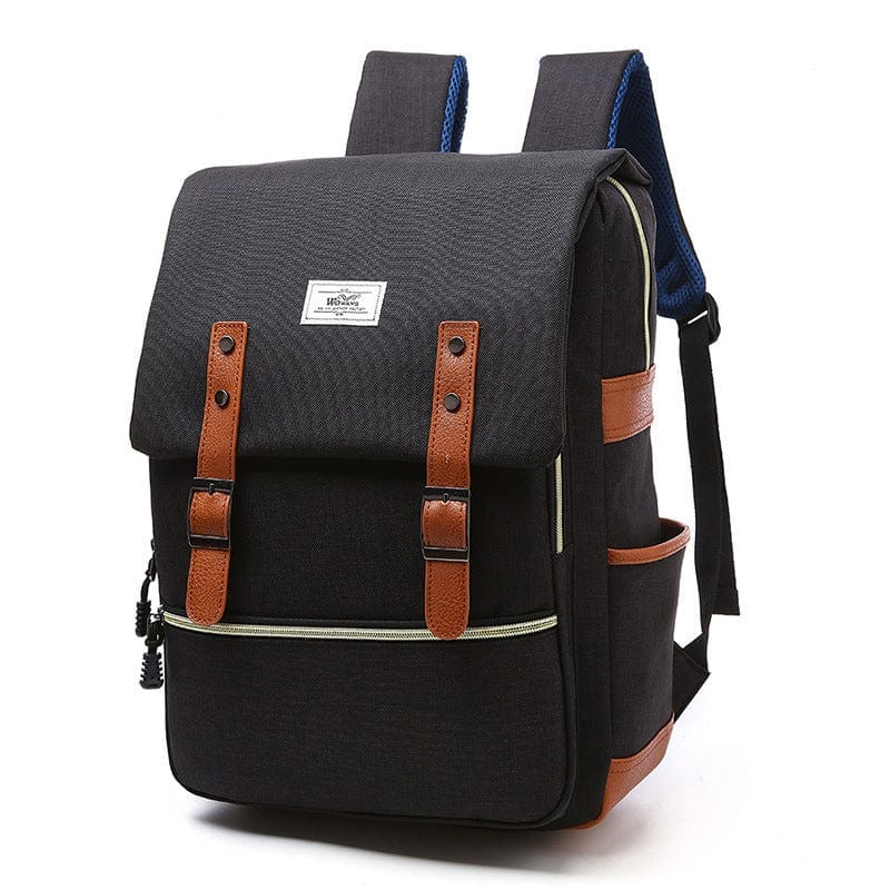 Fashion Travel Canvas Backpacks With USB Charging
