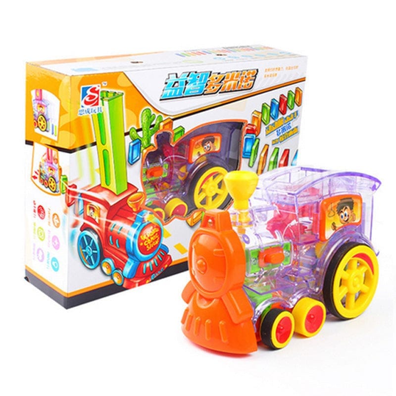 Transparent Domino Toy Train For Children