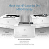 HP LaserJet Pro M404dn Monochrome Laser Printer with Built-In Ethernet & Double-Sided Printing - Built-in Ethernet (W1A53A)