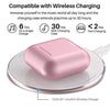 TOZO T6 True Wireless Earbuds Bluetooth Headphones Touch Control with Wireless Charging Case IPX8 Waterproof Stereo Earphones