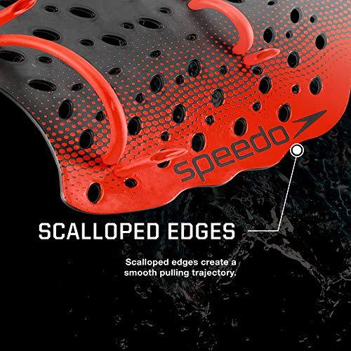 Speedo Unisex-Adult Swim Training Power Plus Paddles White, X-Large