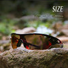 Torege Polarized Sports Sunglasses With 3 Interchangeable Lenes for Men Women Cycling Running Driving Fishing Golf Baseball Glasses TR002 UPGRADE(Black Red &Red lens)