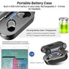 TOZO T10 Bluetooth 5.0 Wireless Earbuds with Wireless Charging Case IPX8 Waterproof Stereo Headphones in Ear Built in Mic Headset Premium Sound with Deep Bass for Sport Black