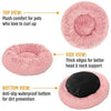 Active Pets Plush Calming Dog Bed, Washable Donut Dog Bed for Small Dogs, Medium & Large, Anti Anxiety Dog Bed, Soft Fuzzy Calming