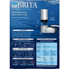 Brita Basic Faucet Water Filter System, Chrome, 1 Count