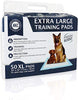 American Kennel Club 50 Count X-Large Training Pads, 30-Inch by 28-Inch