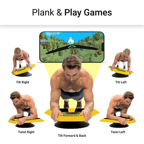 tealth Core Trainer - Get a Lean Strong Core Playing Games On Your Phone; Free iOS/Android App; 4 Free Mobile Games Included