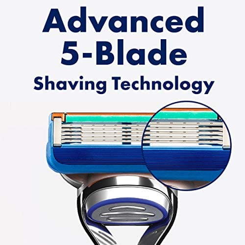 Gillette Fusion Manual Men’s Razor Blade Refills, 12 Count, Mens Razors / Blades