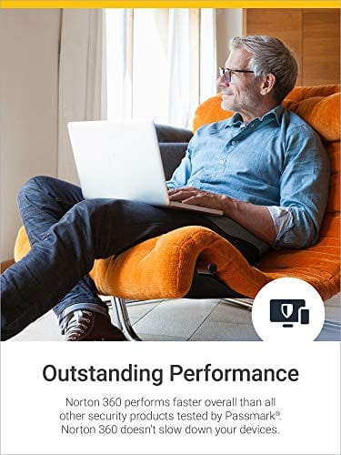 Products Norton 360 Deluxe 2021 – Antivirus software for 5 Devices with Auto Renewal - Includes VPN, PC Cloud Backup & Dark Web Monitoring