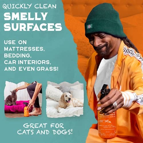 ANGRY ORANGE 24 oz Ready-to-Use Citrus Pet Odor Eliminator Pet Spray - Urine Remover and Carpet Deodorizer for Dogs and Cats