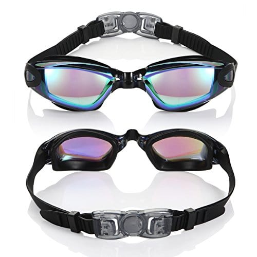 Aegend Swim Goggles, Swimming Goggles No Leaking Adult Men Women Youth