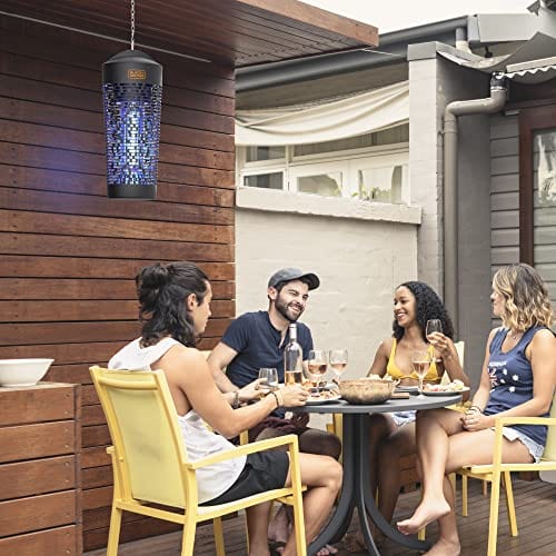BLACK+DECKER Bug Zapper- Mosquito Repellent & Fly Traps for Indoors