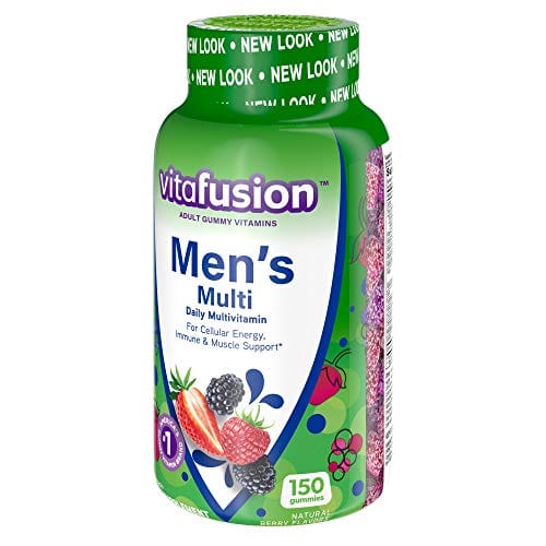 Vitafusion Multivitamin Gummy for Men, Fruit, 150 Count