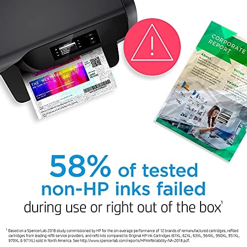 HP 67XL | Ink Cartridge | Black | Works with HP ENVY 6000 Series, HP ENVY Pro 6400 Series, HP DeskJet 1255, 2700 Series, DeskJet Plus 4100 Series | 3YM57AN