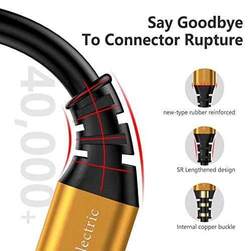 iPhone Charger 10 ft,3-Pack Extra Long Lightning Cable, MFi-Certified iPhone Charger Cable 10 Foot Charging Cord for iPhone 12 11 Pro X XS Max XR/8 Plus/7 Plus/6/6s Plus/5s /5c/iPad Mini Air(Gold)
