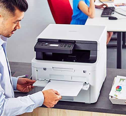 Brother HL-L3290CDW Compact Digital Color Printer Providing Laser Printer Quality Results with Convenient Flatbed Copy & Scan, Wireless Printing and Duplex Printing, Amazon Dash Replenishment Ready