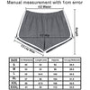 URATOT 2 Pack Cotton Sport Shorts Yoga Dance Short Pants Summer Athletic Shorts Black, Dark Grey