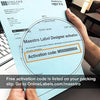 4 x 2 Rectangle Mailing Labels - Permanent, White Matte - Address, Shipping, Gift Labels - Pack of 100 Labels, 10 Sheets - Inkjet/Laser Printers - Online Labels