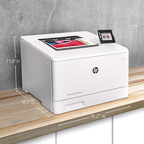 HP Color LaserJet Pro M454dw Wireless Laser Printer, Double-Sided & Mobile Printing, Security Features (W1Y45A)