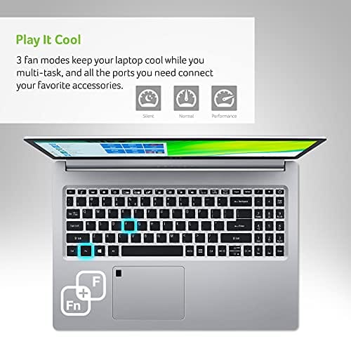 Acer Aspire 5 A515-46-R14K Slim Laptop | 15.6" Full HD IPS | AMD Ryzen 3 3350U Quad-Core Mobile Processor | 4GB DDR4 | 128GB NVMe SSD