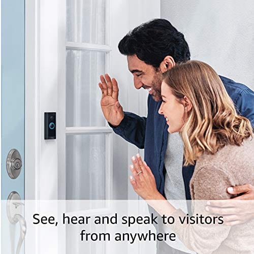 Introducing Ring Video Doorbell Wired – Convenient, essential features in a compact design, pair with Ring Chime to hear audio alerts in your home (existing doorbell wiring required) - 2021 release