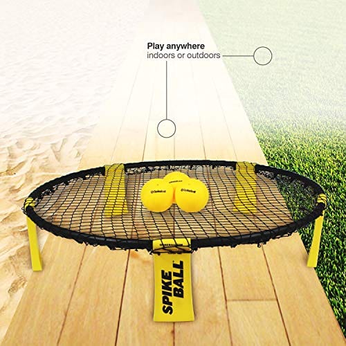 Spikeball Game Set (3 Ball Kit) - Game for The Backyard, Beach, Park, Indoors