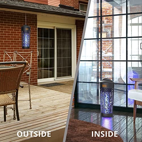 BLACK+DECKER Bug Zapper- Mosquito Repellent & Fly Traps for Indoors
