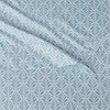 Amazon Basics Lightweight Super Soft Easy Care Microfiber Sheet Set with 14" Deep Pockets - Twin, Aqua Fern