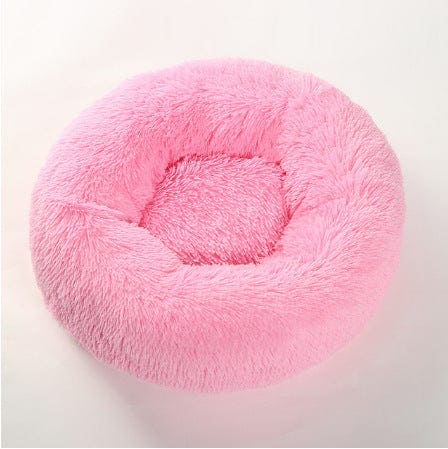 Soft Thick Cutton Plush Round Pet Bed