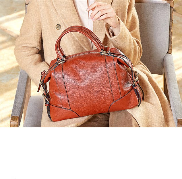 American Leather Top Layer Cowhide Bag