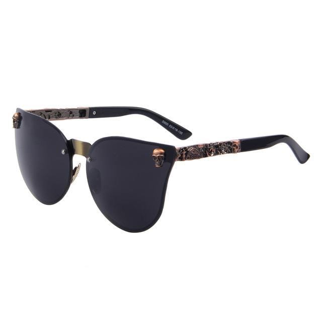 MERRY'S Fashion Women Gothic Eyewear Skull Frame 708 | Foofster LLC