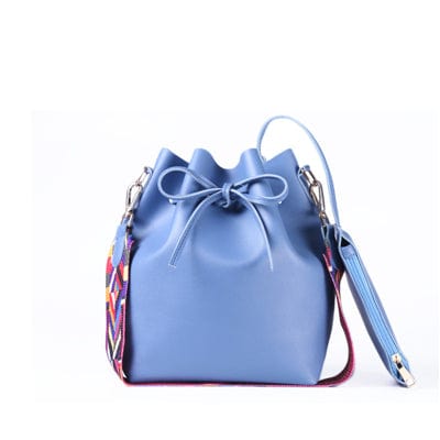 DAUNAVIA Women bag with Colorful Strap Bucket | Foofster LLC