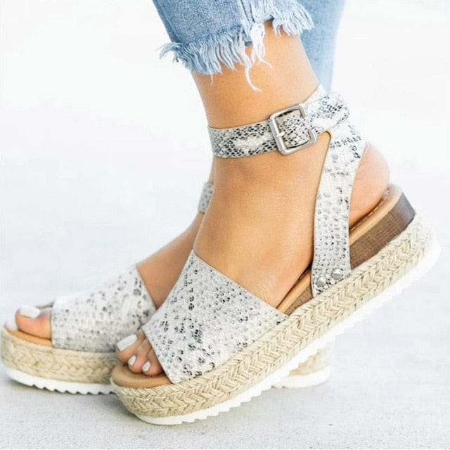 Women Sandals Plus Size Wedges Shoes For Women High Heels Sandals Summer | Foofster LLC