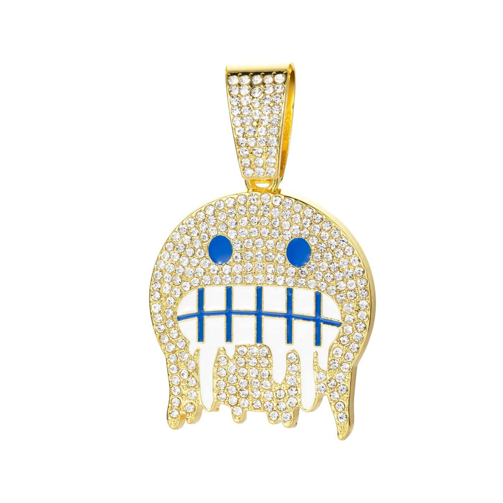 Ice Face Pendant Cuban Chain