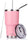 30Oz Tumbler Double Wall Stainless Steel Vacuum Insulated Travel Mug with Splash-Proof Lid Metal Straw and Brush (Pink)