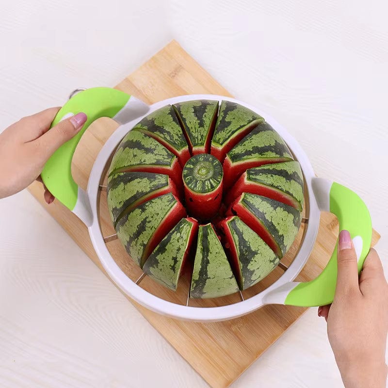 Watermelon Slicer Cutter Stainless Steel Fruit Apple Divider Peeler Apple Corer Slicer Cabbage Cutting Tools Kitchen Accessories
