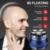 New Bald Men'S Titanium Electric Hair Clipper Razor 6D Magnetic Hair Trimmer Rechargeable Waterproof Facial Repairer