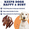 - 6 Inch Medium Size Bully Sticks (25 Count) - Bulk Bully Sticks for Dogs - No Hide Bully Stick Dog Bones