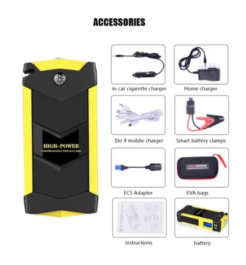 UltraSafe Car Battery Jump Starter