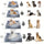 Waterproof Fabric Removable And Washable Pet Bed