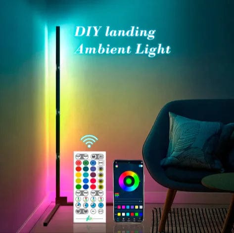 1.5M Corner LED Floor Lamp