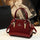 Genuine Leather Lady Hand & Shoulder Messenger Bag Tide