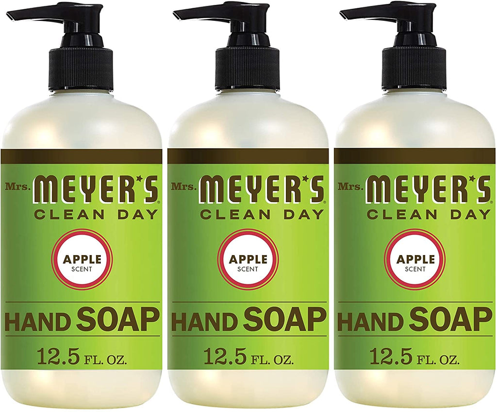Mrs. Meyer's Clean Day Liquid Hand Soap, Cruelty Free and Biodegradable Hand Wash Made with Essential Oils