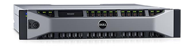 Dell PowerVault MD1400 Versatile density and performance