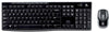 Logitech - MK270 Wireless Keyboard and Mouse - Black