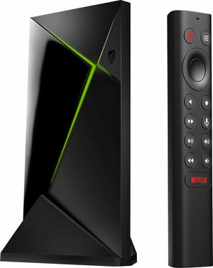 NVIDIA - SHIELD Android TV Pro - 16GB - 4K HDR Streaming Media Player with Go...