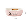 Ceramic bowl for pets