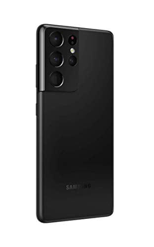 Samsung Galaxy S21 Ultra 5G, US Version, 256GB, Phantom Black - Unlocked (Renewed)