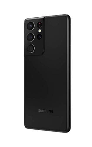 Samsung Galaxy S21 Ultra 5G, US Version, 256GB, Phantom Black - Unlocked (Renewed)