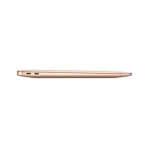 2020 Apple MacBook Air Laptop: Apple M1 Chip, 13” Retina Display, 8GB RAM, 256GB SSD Storage, Backlit Keyboard, FaceTime HD Camera, Touch ID. Works with iPhone/iPad; Gold